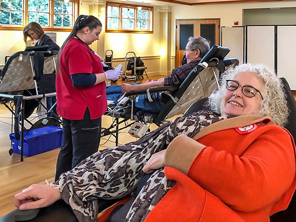 Reverend Alison Gives Life for the Red Cross
