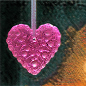 Cast Resin Heart